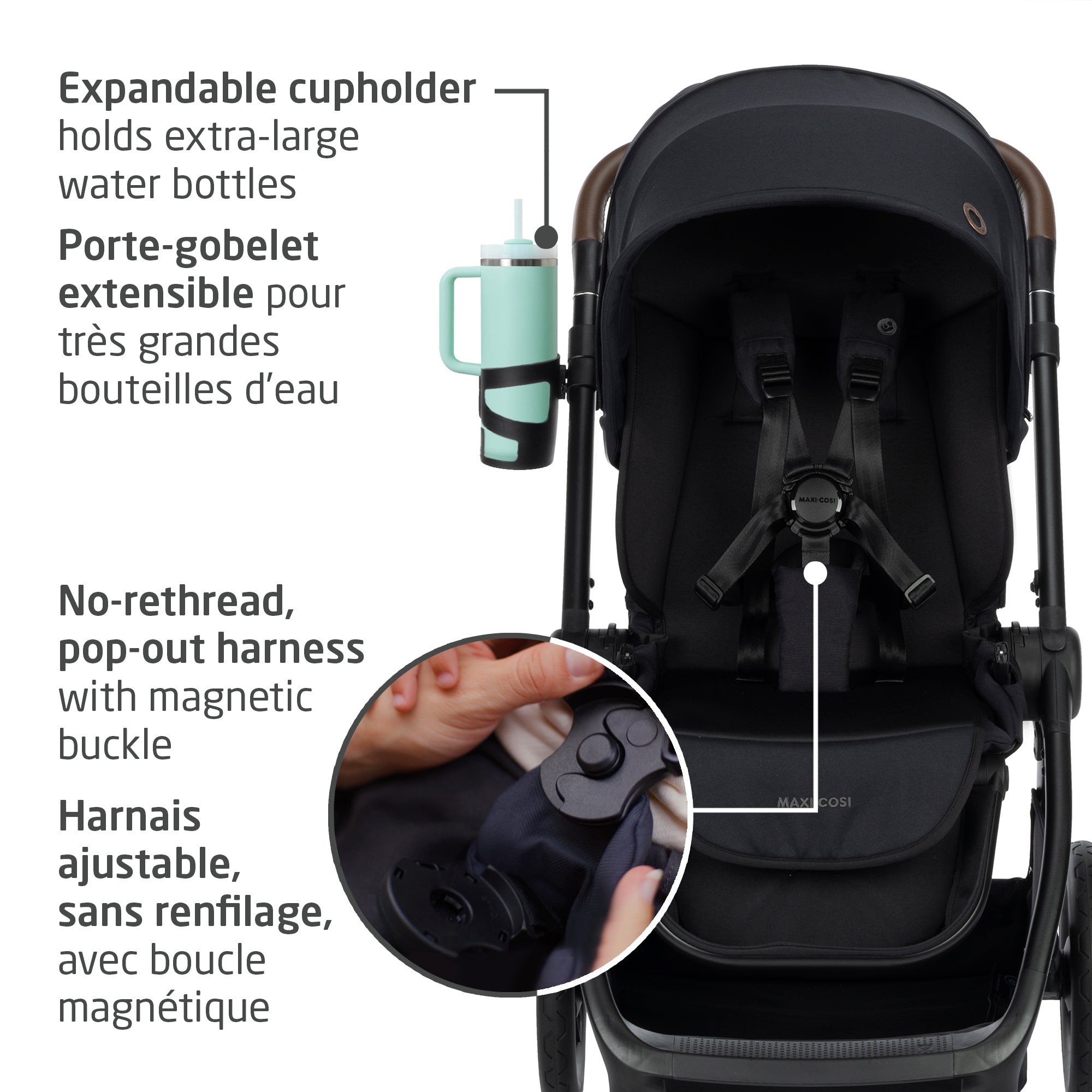 cup holder maxi cosi Maxi Cosi Oxford Travel System & Mico Luxe+ Infant Car Seat – Juniorbaby