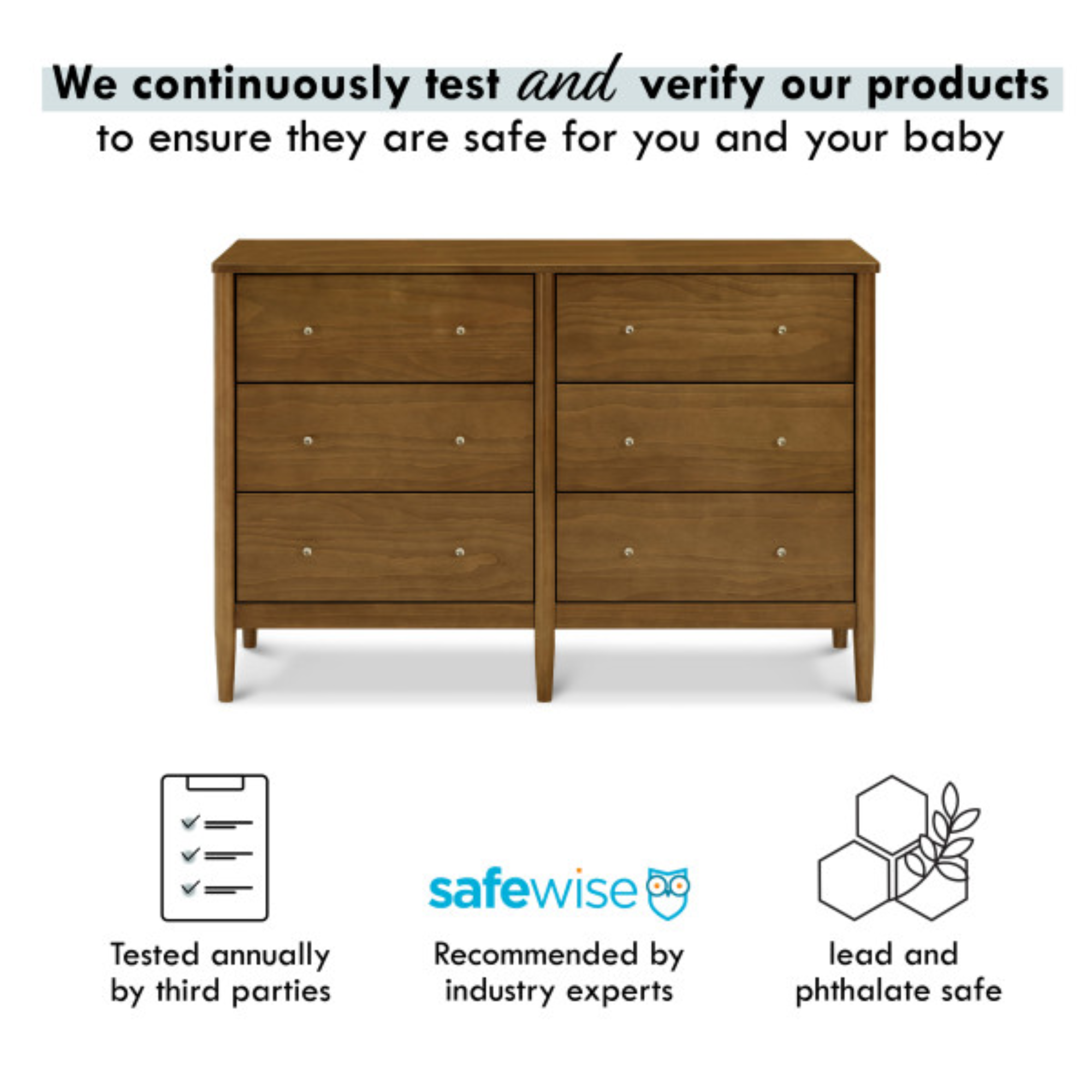 DaVinci Frem 6 Drawer Dresser Juniorbaby