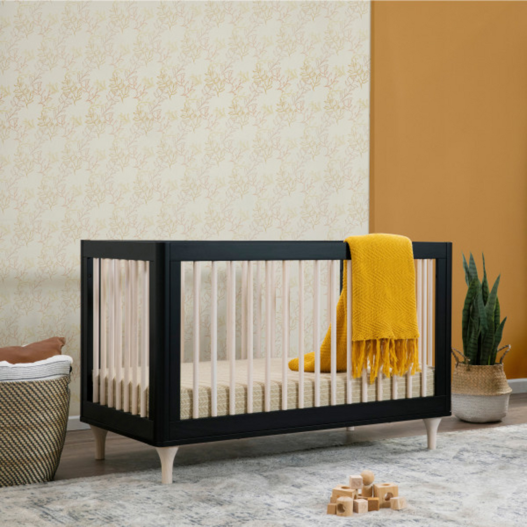 Babyletto Lolly 3 in 1 Convertible Crib White Natural