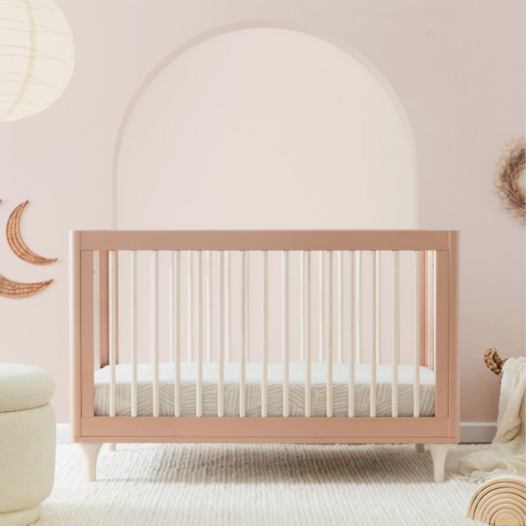 Babyletto Lolly 3 in 1 Convertible Crib White Natural